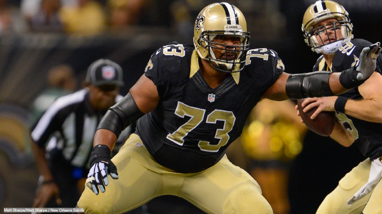 Jahri Evans legendary Saints' offensive lineman