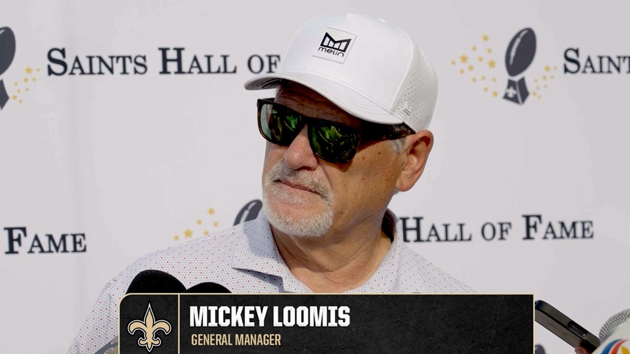 Saints' GM, Mickey Loomis comments on teams up-coming schedule with no prime-time games ahead.