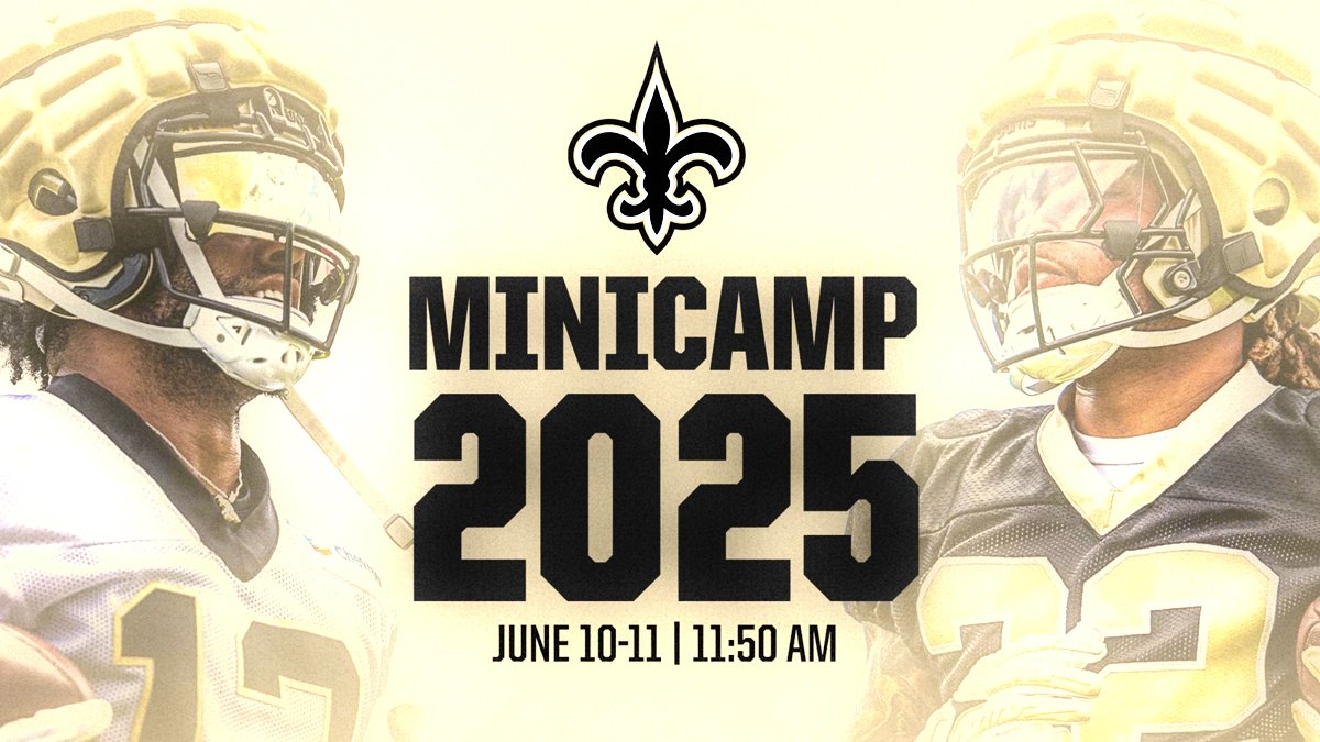 New Orleans Saints Mini Camp June 10 and 11