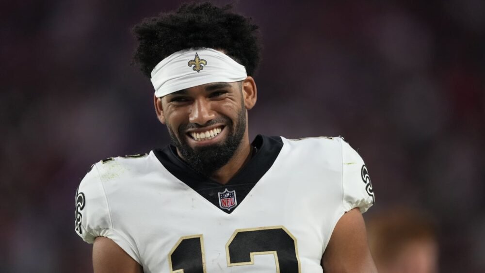 Saints wide receiver Chris Olave may be subject to trade interest from Steelers